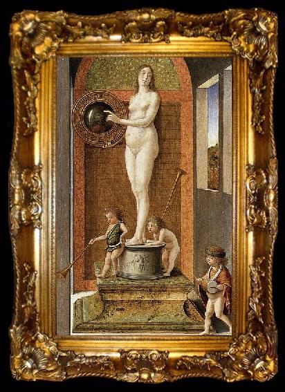 framed  Giovanni Bellini Prudence, ta009-2